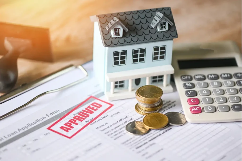Bridging loan approval timeline showing UK property finance documents and clock