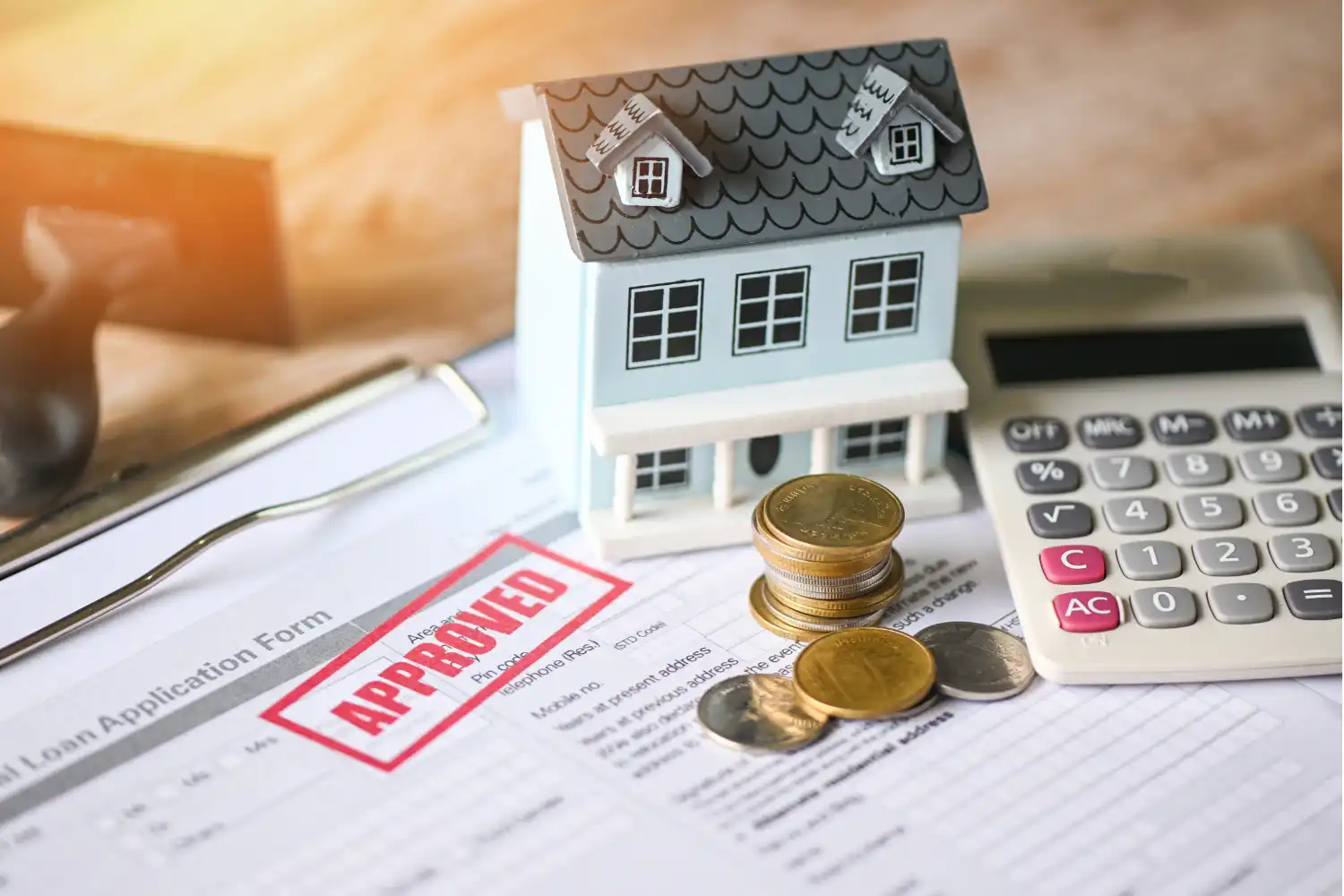 Bridging loan approval timeline showing UK property finance documents and clock