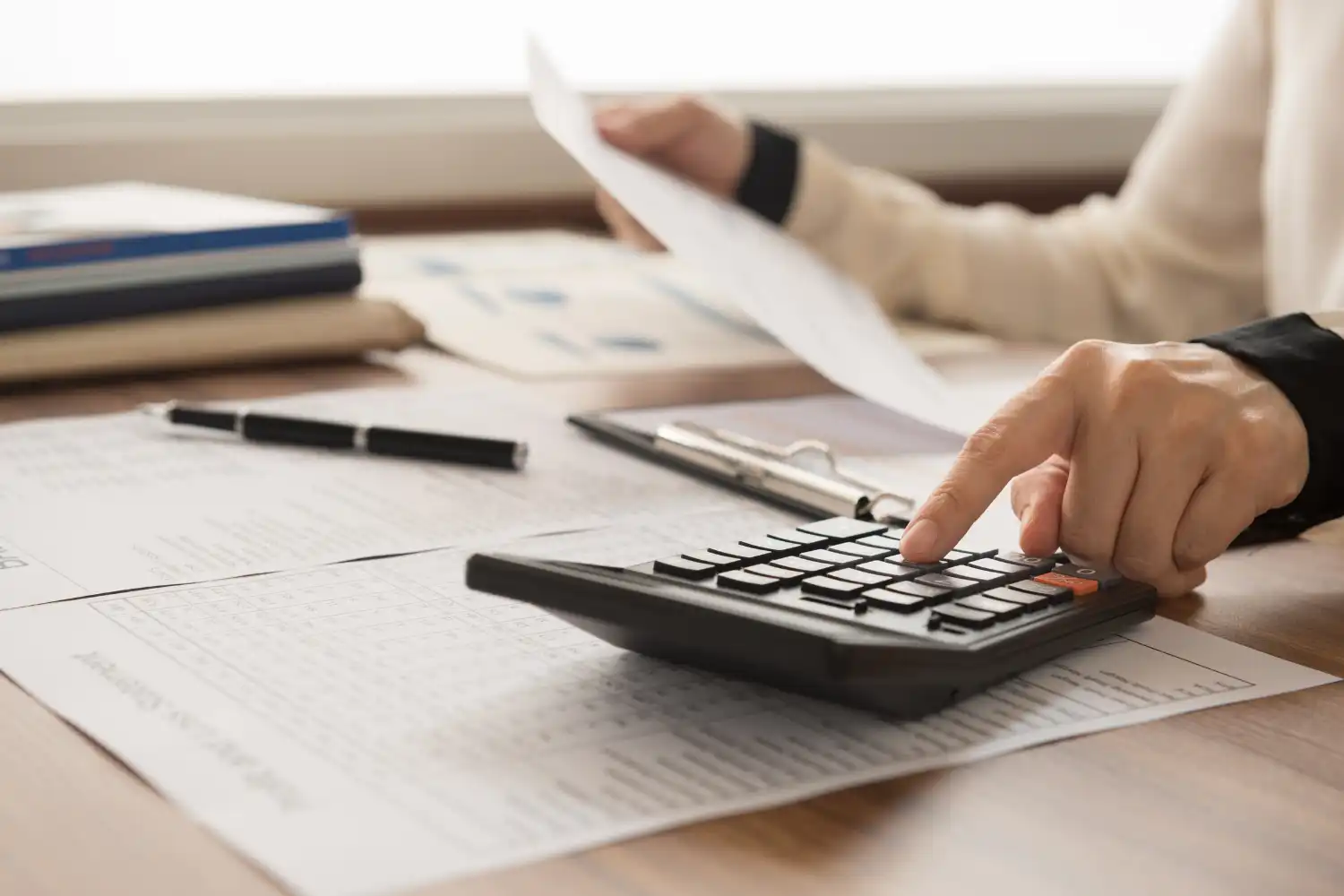 Bridging loan redemption statement showing outstanding balance and accrued interest breakdown