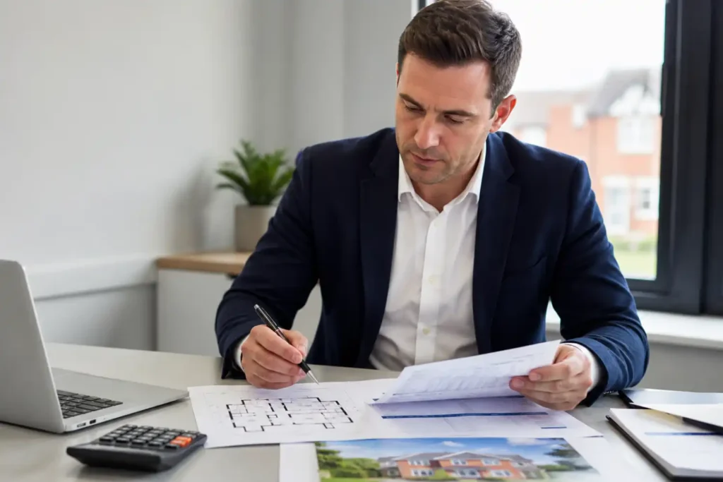 bridging loan exit strategy assessment by a UK lender